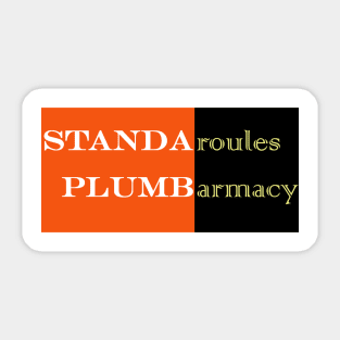 Standaroules Plumbarmacy (Snowball Express) Sticker